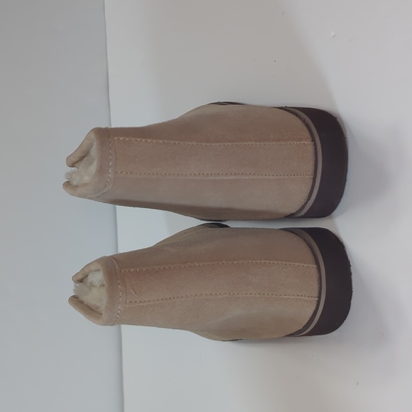 The Vermont Country Store Tan Suede Ankle Boots Size 9 - Picture 4 of 11